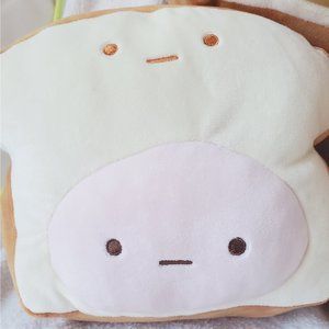 Sumikkogurashi - Bread Classroom - Squishy Mochi Plush (PINK TAPIOKA)